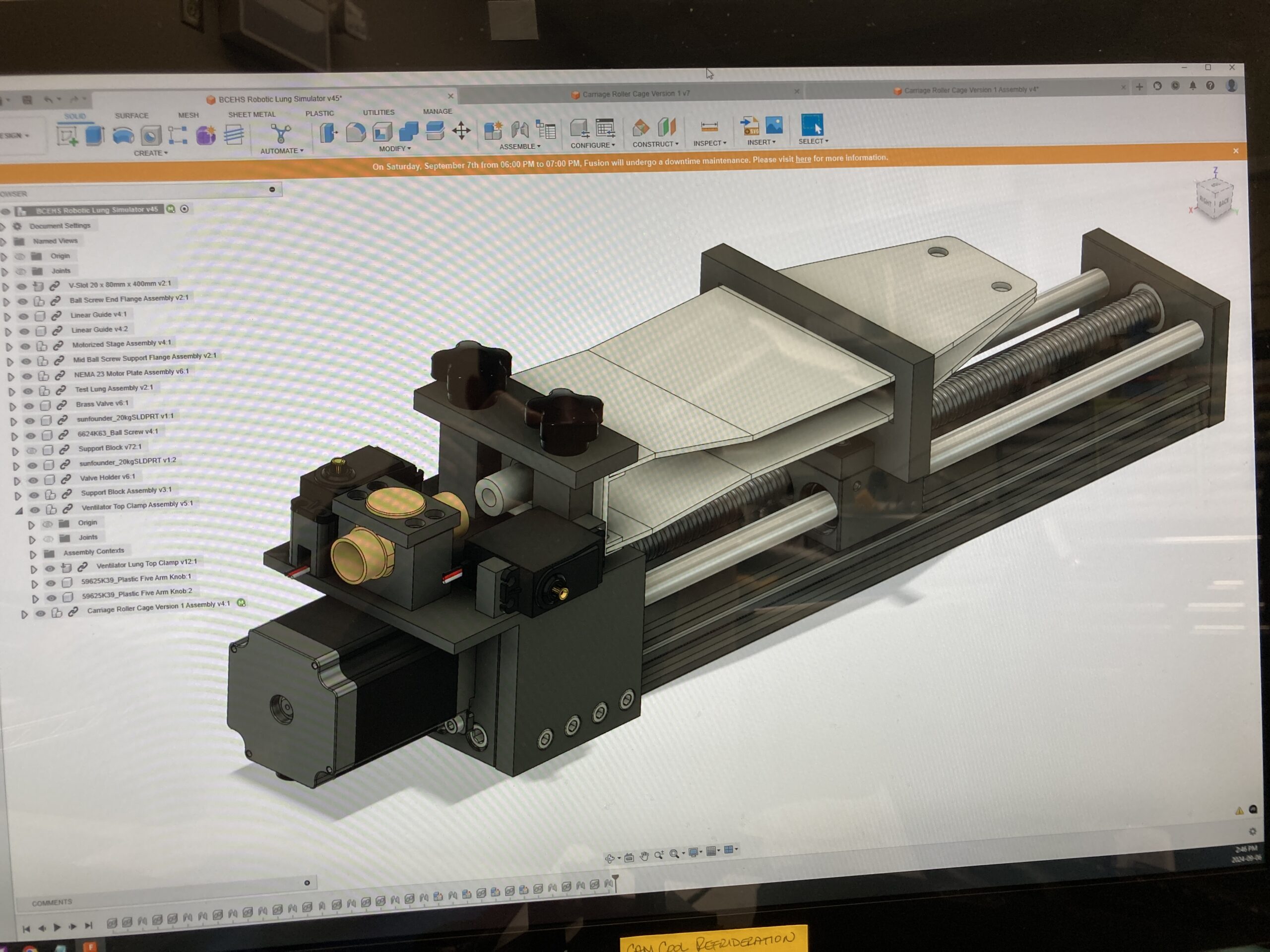 Open Source Robotic Lung Simulator